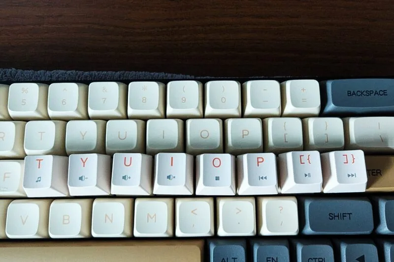 Thiếu biểu tượng các phím chức năng